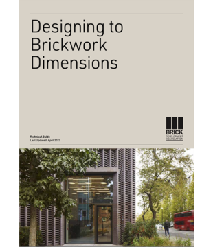 Designing to Brickwork Dimensions Guide Web