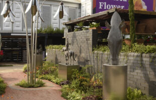 Planter Bricks at Tom Hiscocks Sculpture Garden RHS Chelsea Flower Show 2024
