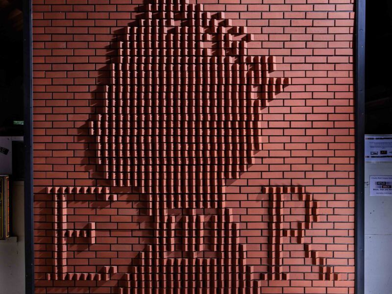 A brick tribute 2 HM Queen Elizabeth