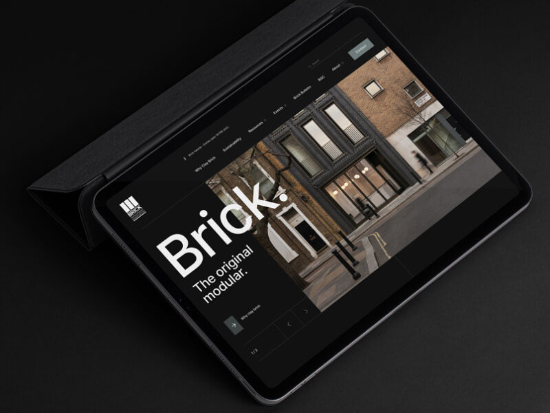 Brick website launch